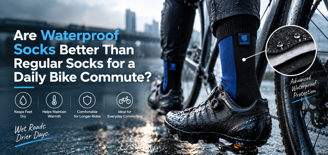 Are Waterproof Socks Better Than Regular Socks for a Daily Bike Commute?