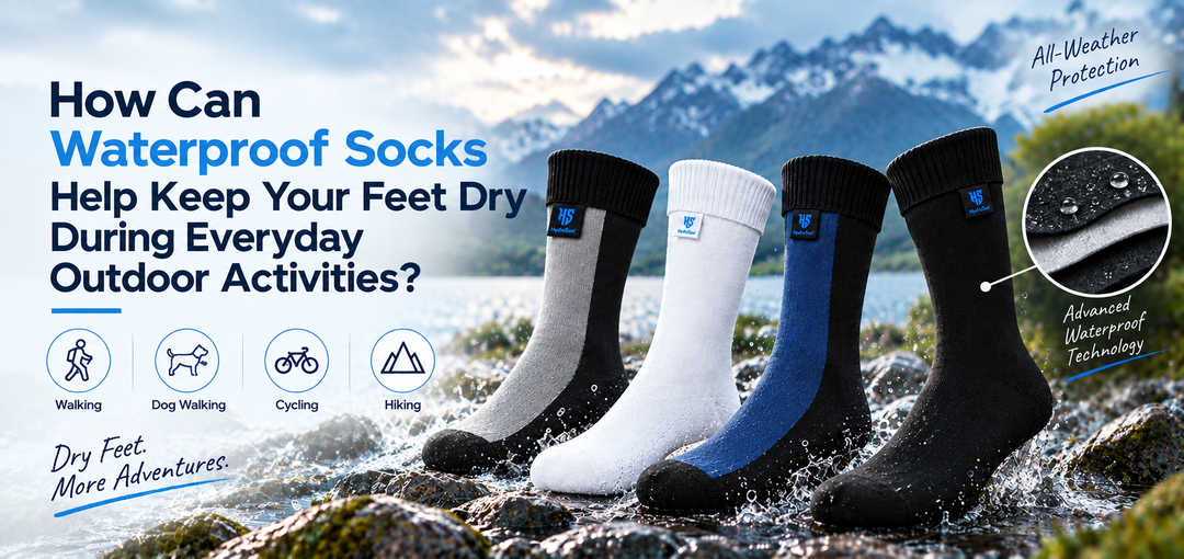 How Can Waterproof Socks Help Keep Your Feet Dry During Everyday Outdoor Activities?